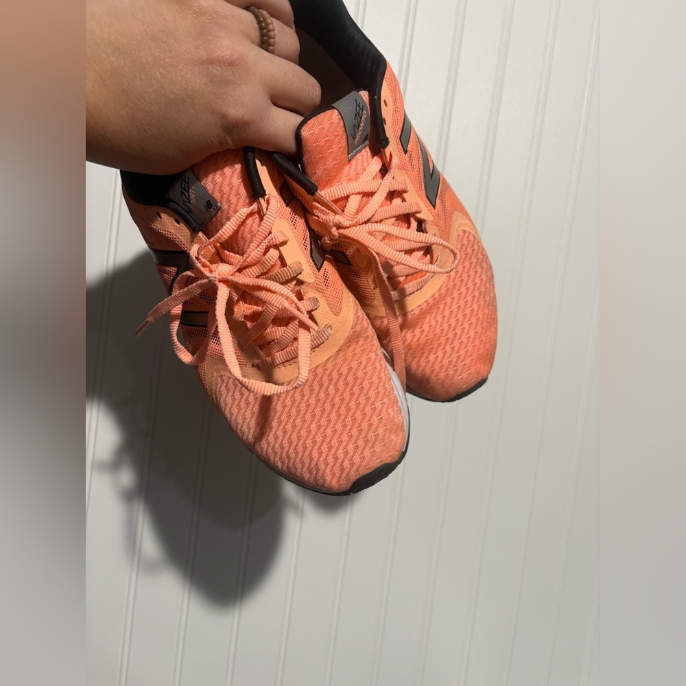 New Balance Peach Coral Orange Athletic Shoes| Size 9 - Picture 2 of 4